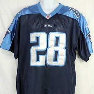 Jersey Tennessee Titans #28 Johnson Reebok XXL 52